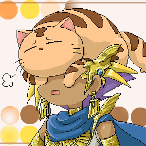 atem and pharaoh (yu-gi-oh! and 2 more) drawn by shiino