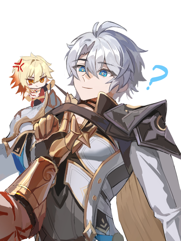 phainon and mydei (honkai and 1 more) drawn by nanzhu_kyomooo