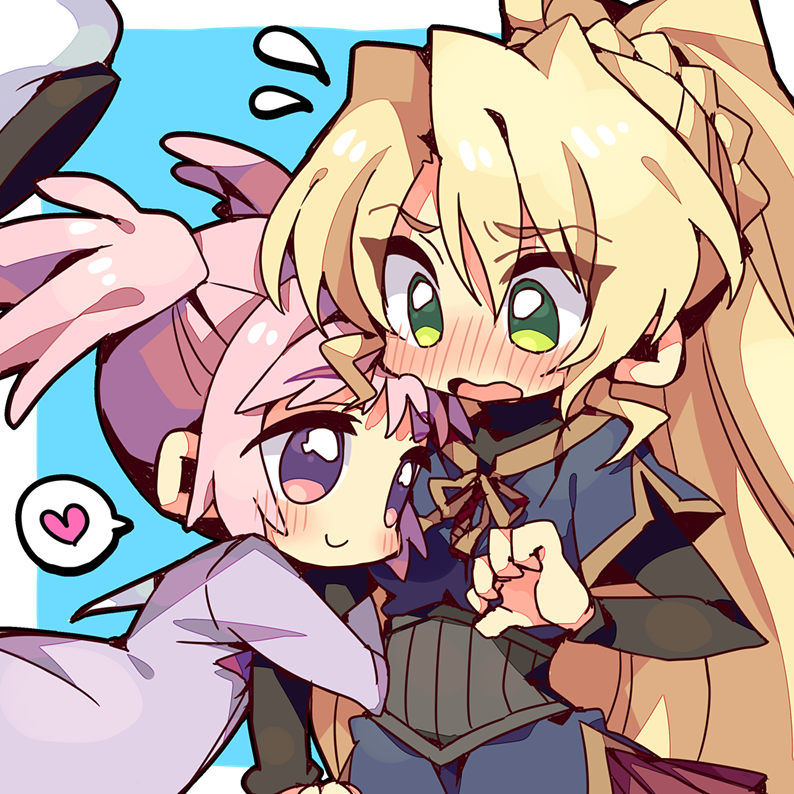 kirameki mamika and alicetaria february (re:creators) drawn by kiba_(sonomama)