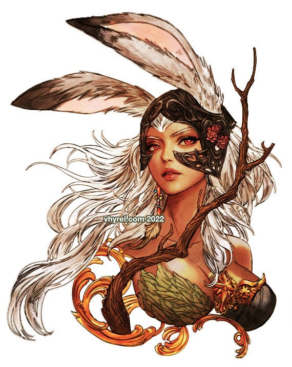 fran (final fantasy and 1 more) drawn by vhyrel