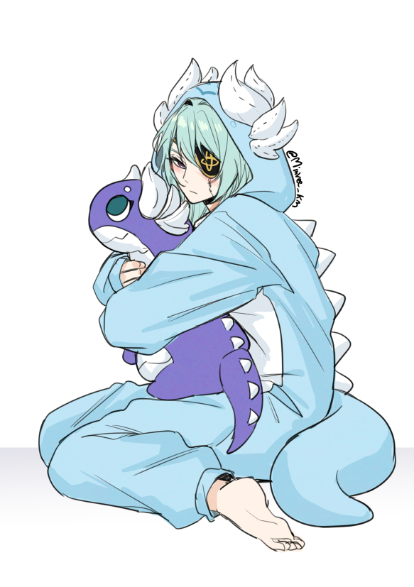 anaxa (honkai and 1 more) drawn by minvee_km
