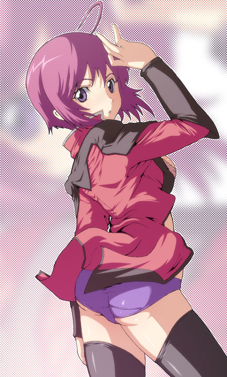 lunamaria hawke (gundam and 2 more) drawn by caryo and tabigarasu