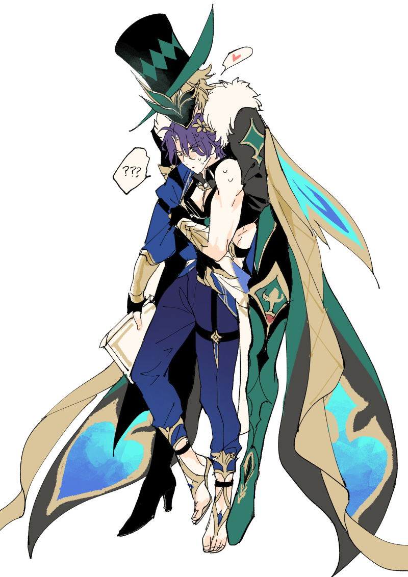 dr. ratio and aventurine (honkai and 1 more) drawn by nair_(mindcreator)