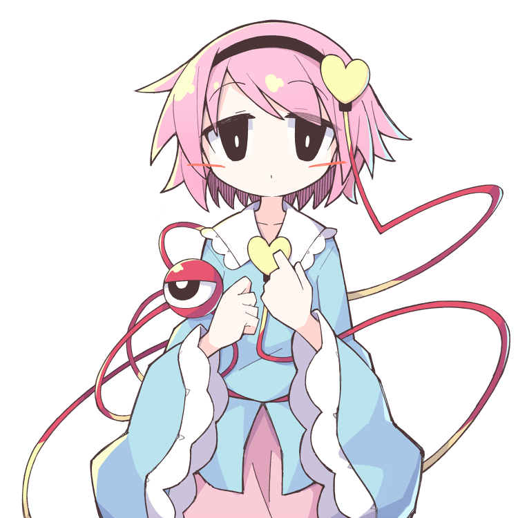 komeiji koishi and komeiji satori (touhou) drawn by asameshi