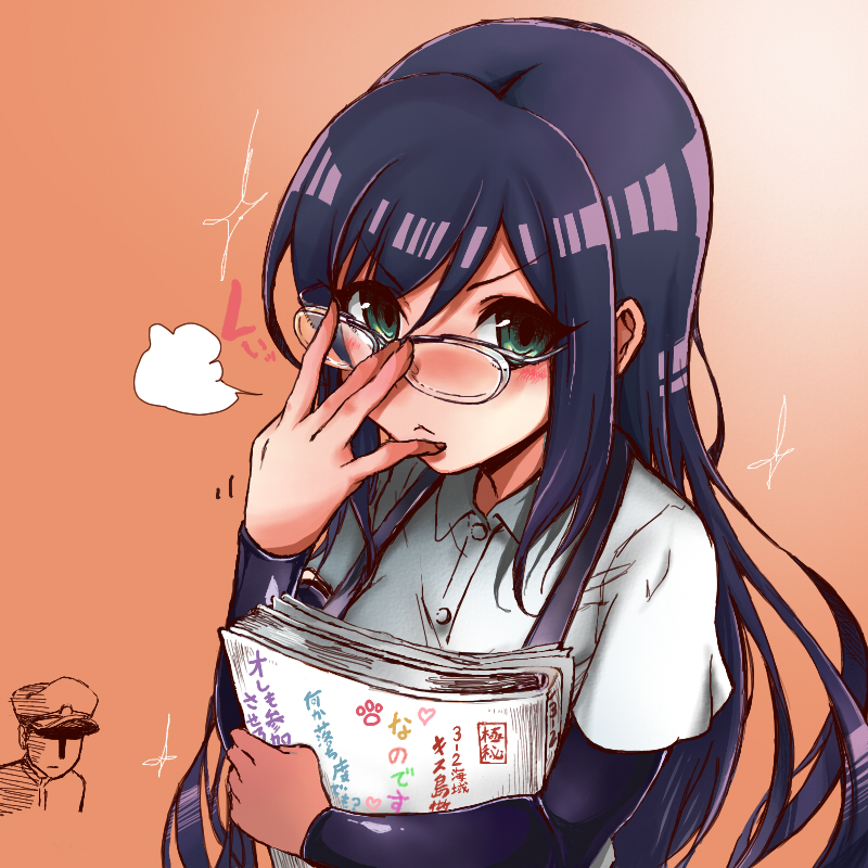 admiral and asashio (kantai collection) drawn by richou_(zerozero1101)