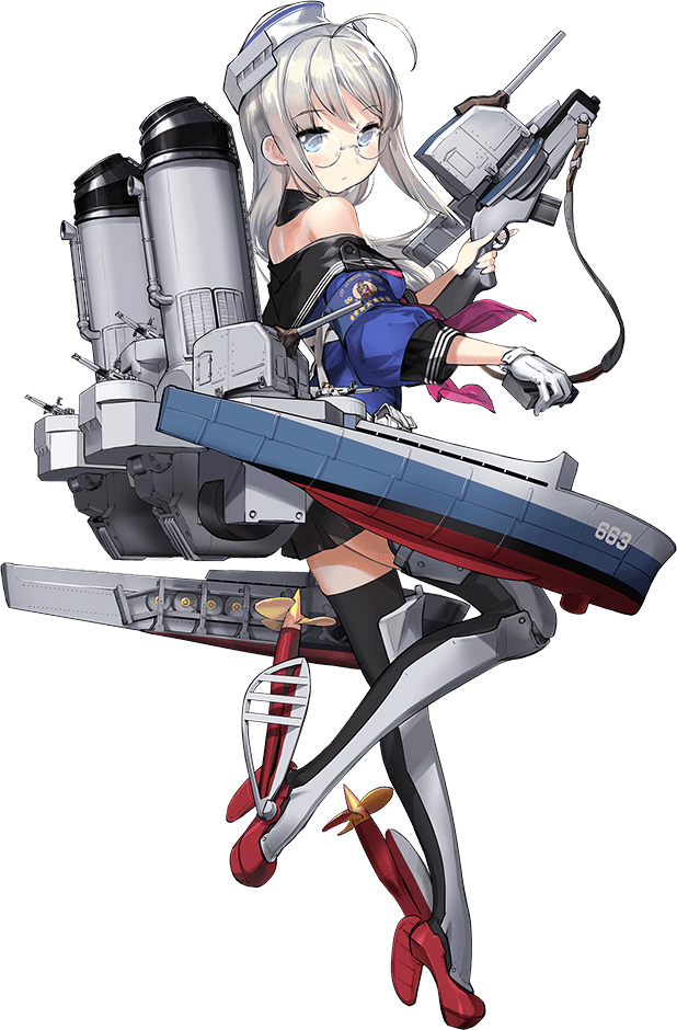 heywood l. edwards and heywood l. edwards kai (kantai collection) drawn by zeco