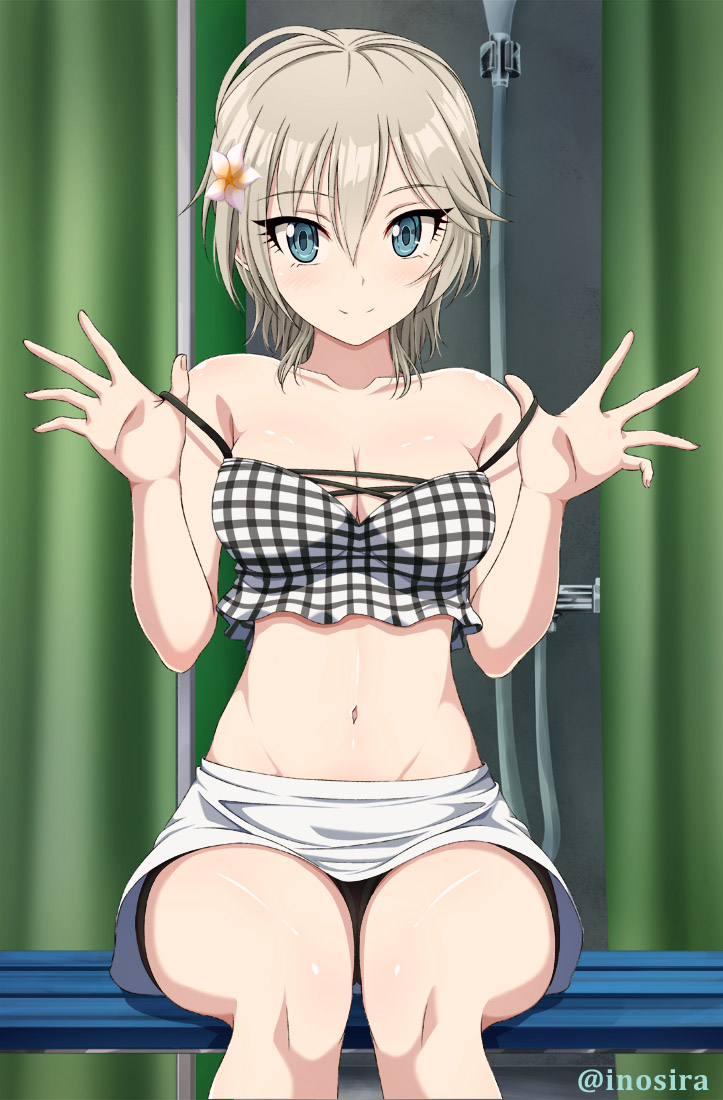 anastasia (idolmaster and 2 more) drawn by inoshira
