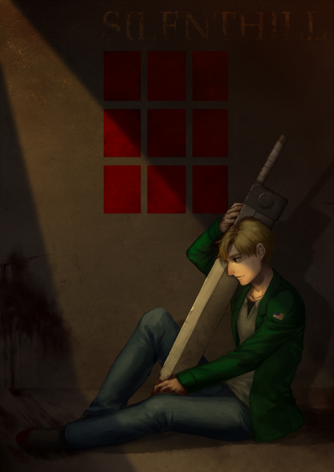 james sunderland (silent hill and 1 more) drawn by kizdollark