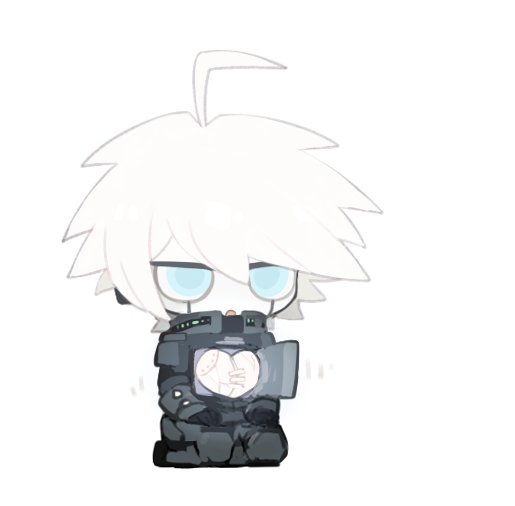 k1-b0 (danganronpa and 1 more) drawn by ponkotsu_(inumoyo)