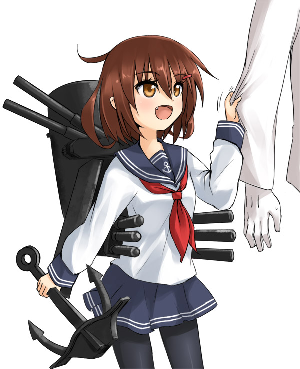 admiral and ikazuchi (kantai collection) drawn by silent_sakia