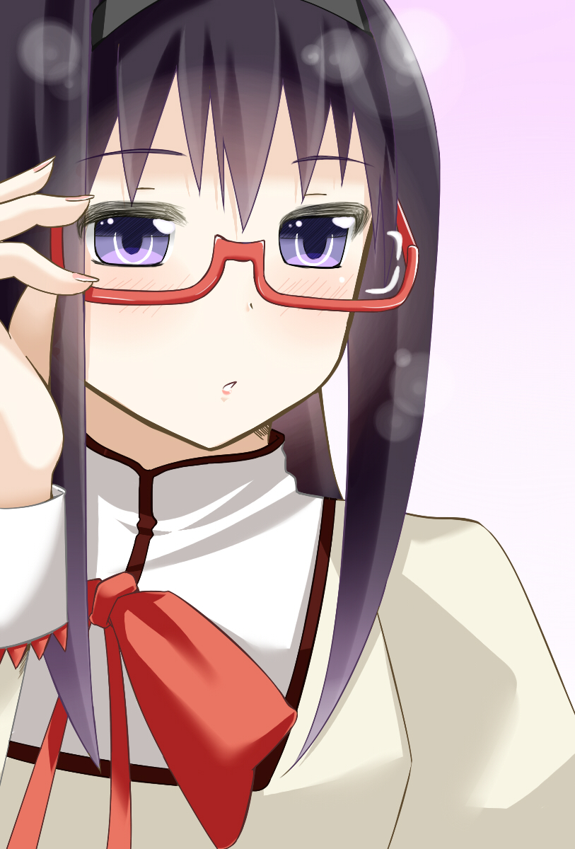 akemi homura (mahou shoujo madoka magica) drawn by michitose_michiru