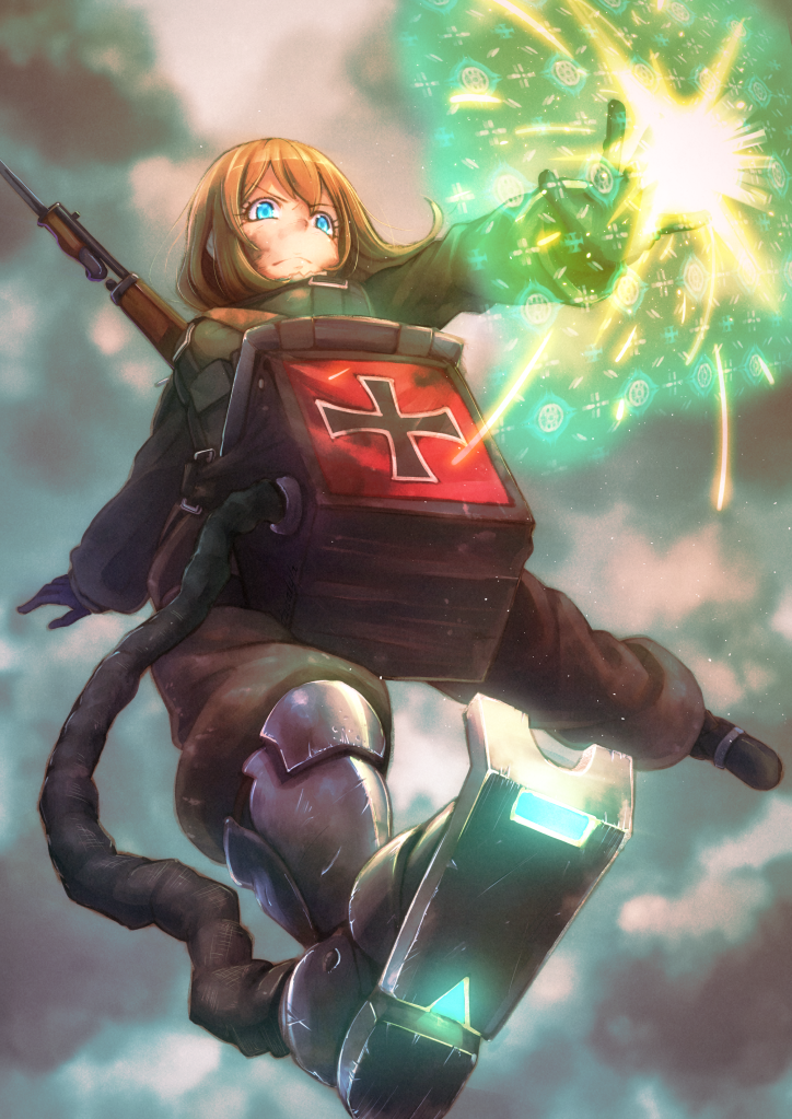 viktoriya ivanovna serebryakov (youjo senki) drawn by dararito