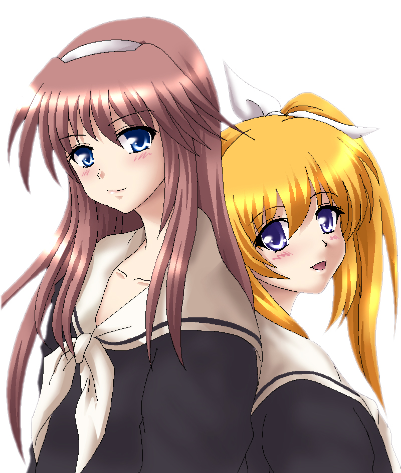 maria-sama ga miteru and 1 more drawn by hayashiya_zankurou