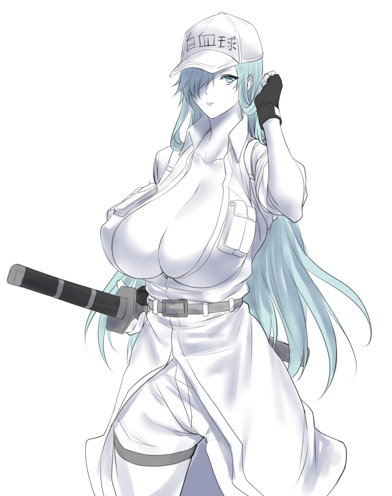 white blood cell and u-1196 (hataraku saibou and 1 more) drawn by zucchini
