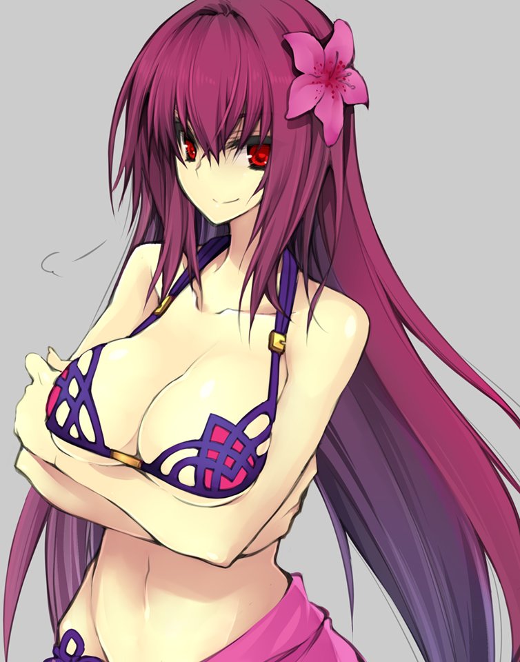 scathach (fate and 1 more) drawn by 10mo