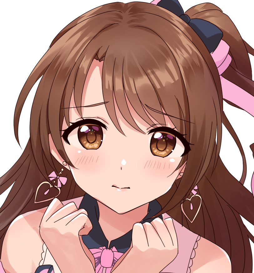 shimamura uzuki (idolmaster and 2 more) drawn by sakura_ran