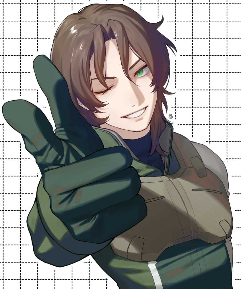 lockon stratos (gundam and 1 more) drawn by ususio_11