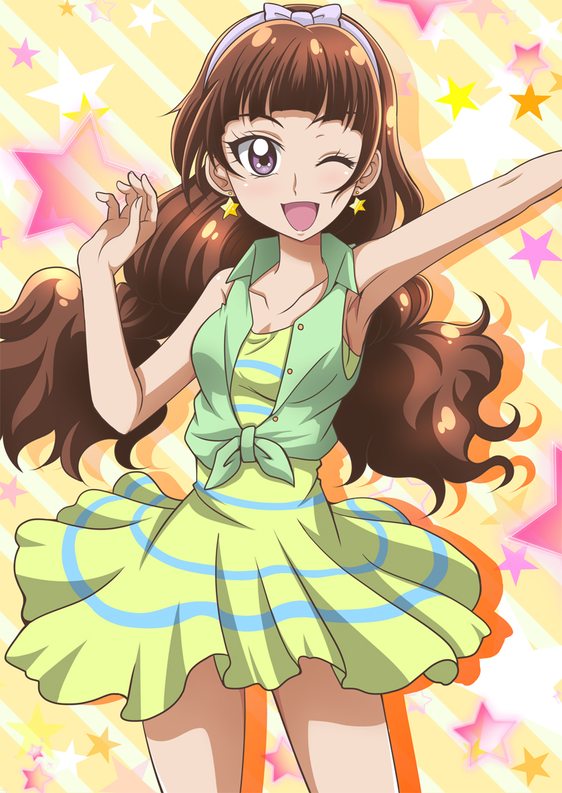 amanogawa kirara (precure and 1 more) drawn by hanzou
