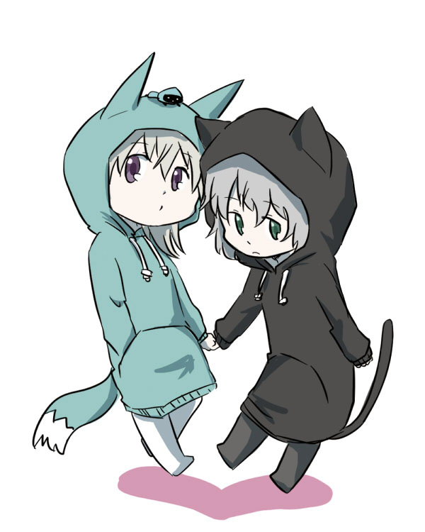 sanya v. litvyak and eila ilmatar juutilainen (world witches series and 1 more) drawn by haruichi_(sazanami_complex)