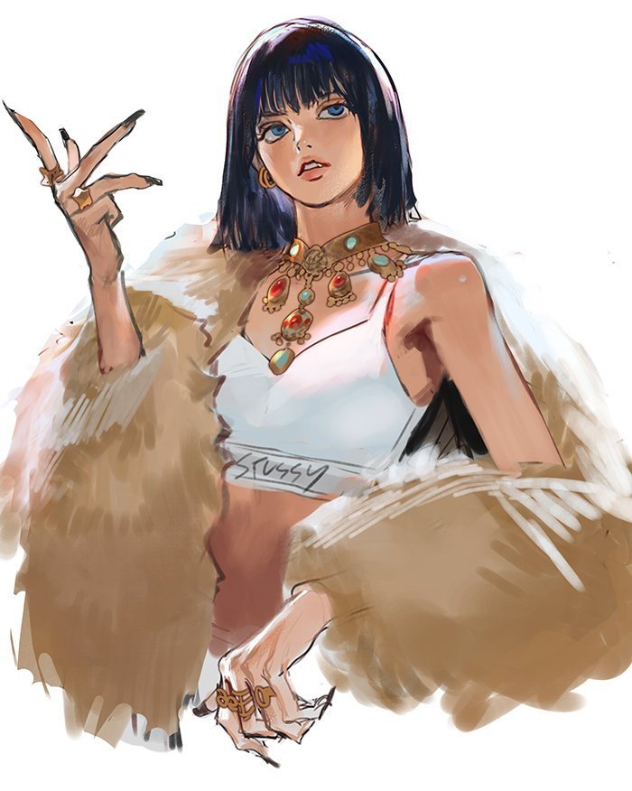 lisa (real life and 1 more) drawn by rr_(suisse200)
