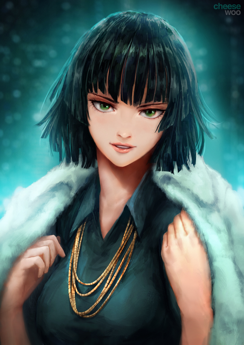 fubuki (one-punch man) drawn by cheesewoo