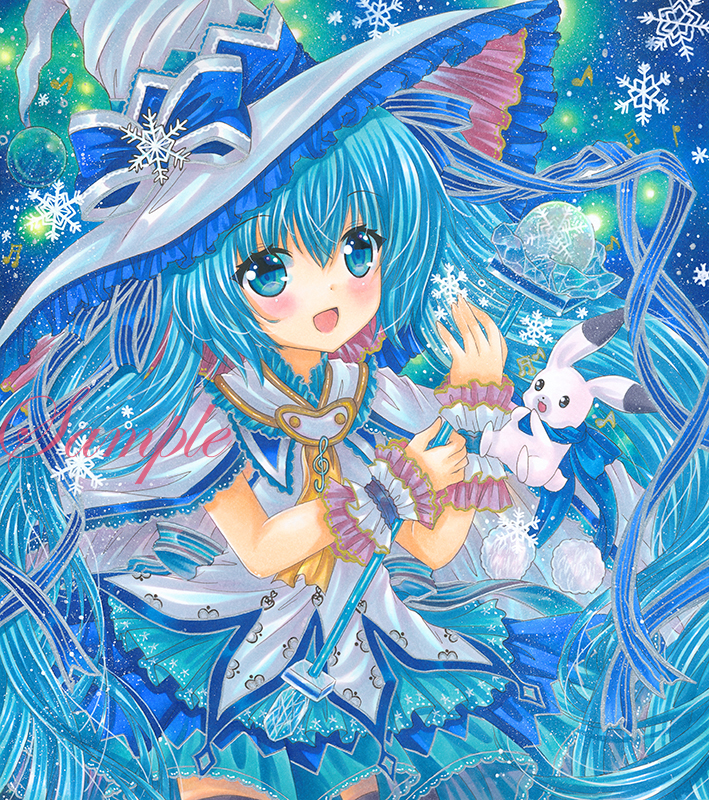 hatsune miku, yuki miku, and rabbit yukine (vocaloid) drawn by rui_(sugar3)