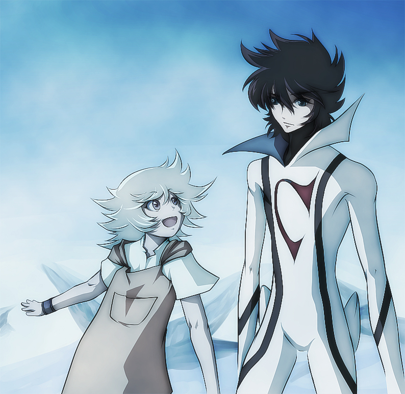 casshern and ringo (casshern and 1 more) drawn by mozuku_(nichts)