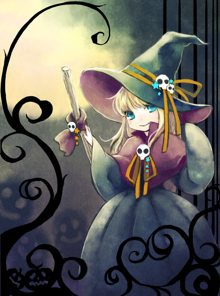 witch (puyopuyo and 1 more) drawn by merveilles
