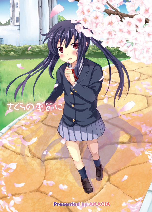 nakano azusa (k-on!) drawn by gin'ichi_(akacia)