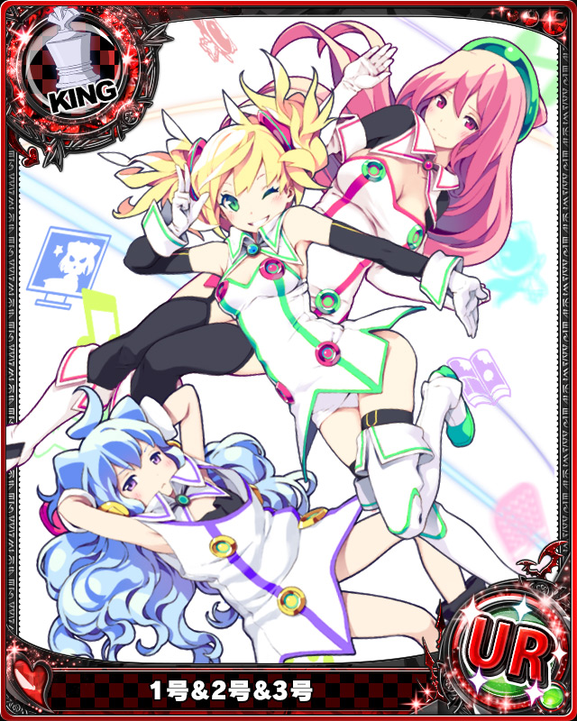 hacka doll 3, hacka doll 2, and hacka doll 1 (high school dxd and 1 more)