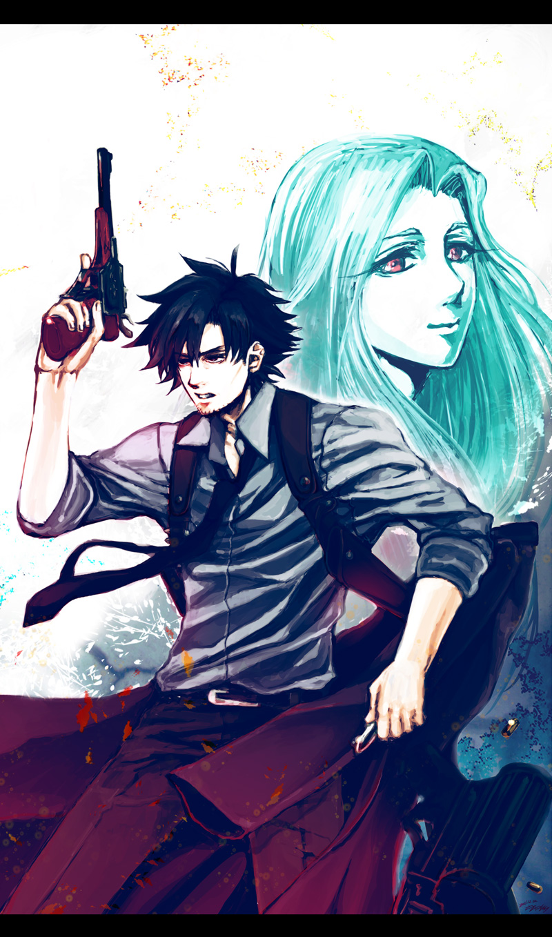 emiya kiritsugu and irisviel von einzbern (fate and 1 more) drawn by piorz