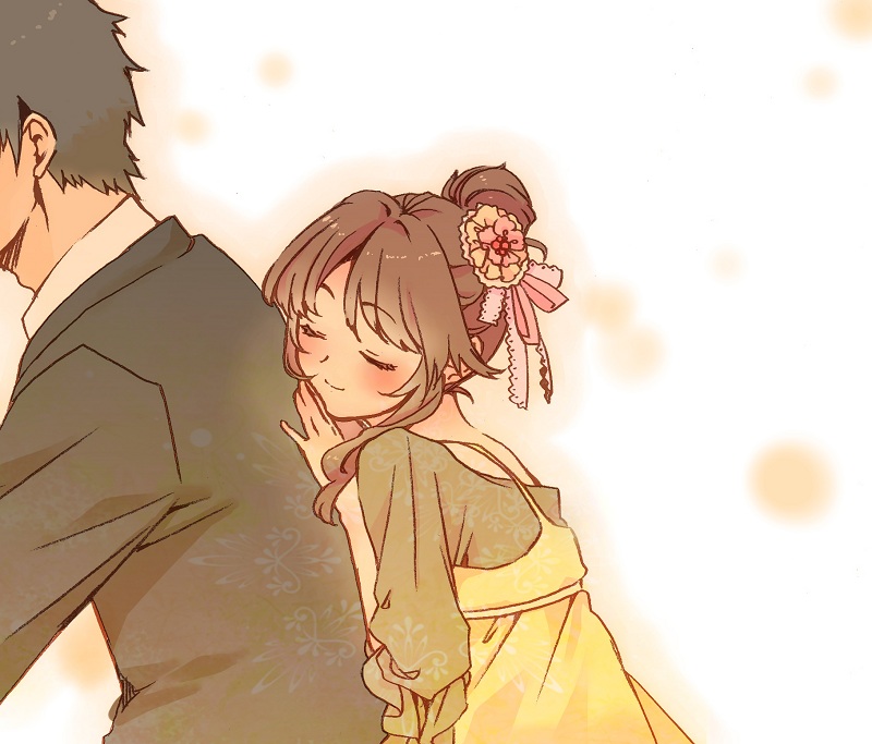 producer and takamori aiko (idolmaster and 1 more) drawn by mirano1211