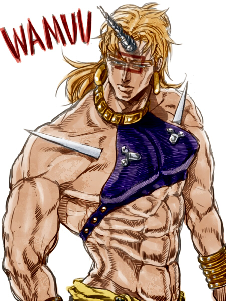 wamuu (jojo no kimyou na bouken and 1 more) drawn by nkraae