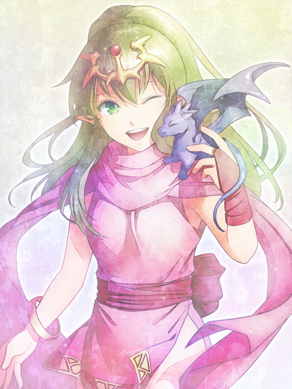 tiki (fire emblem and 1 more) drawn by kinoeneko