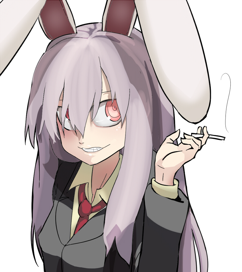 reisen udongein inaba and kimonge (touhou) drawn by hospital_king