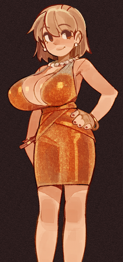 ashley graham (resident evil and 1 more) drawn by wamudraws