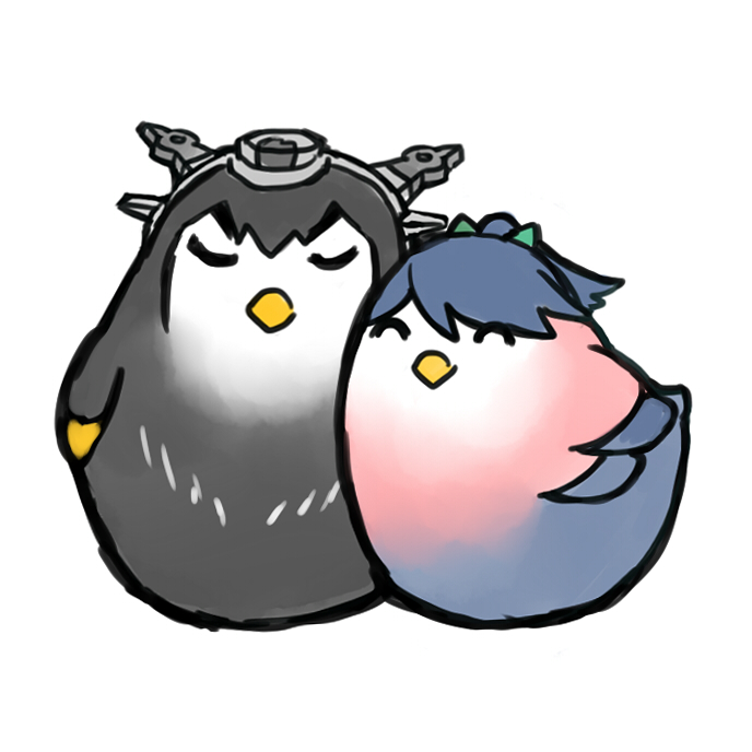 nagato and houshou (kantai collection) drawn by bai_lao_shu