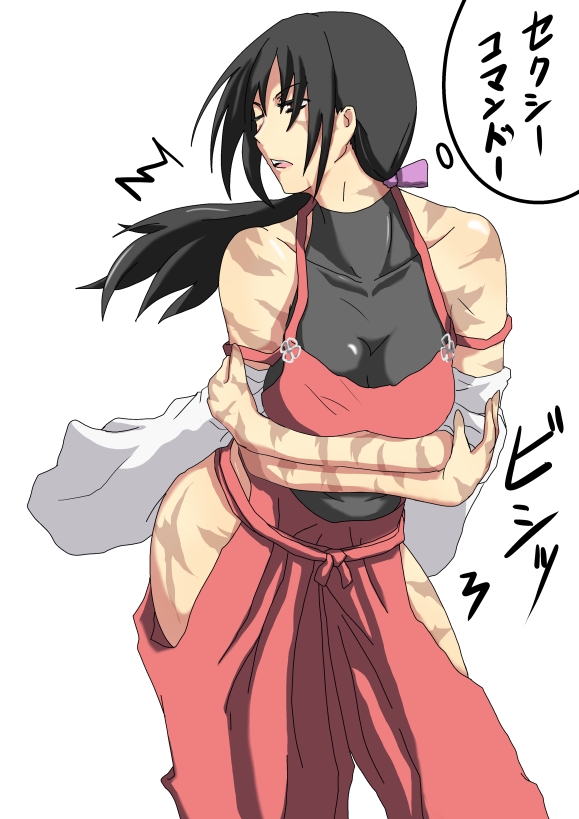sendai hakurei no miko (original and 2 more) drawn by kongari_tokei