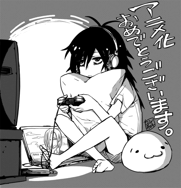kuroki tomoko and shoboon (watashi ga motenai no wa dou kangaetemo omaera ga warui! and 1 more) drawn by yoshino_satsuki