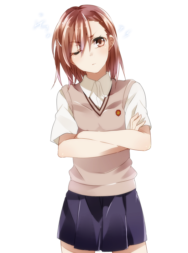 misaka mikoto (toaru majutsu no index and 1 more) drawn by noda_(yncoon)