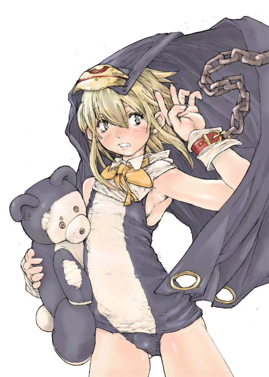 bridget and roger (guilty gear and 1 more) drawn by ichimonji_kei