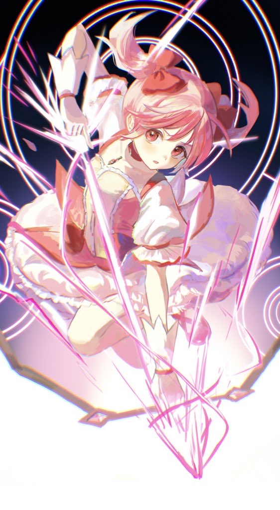 kaname madoka (mahou shoujo madoka magica) drawn by nemari_(user_wtca7244)