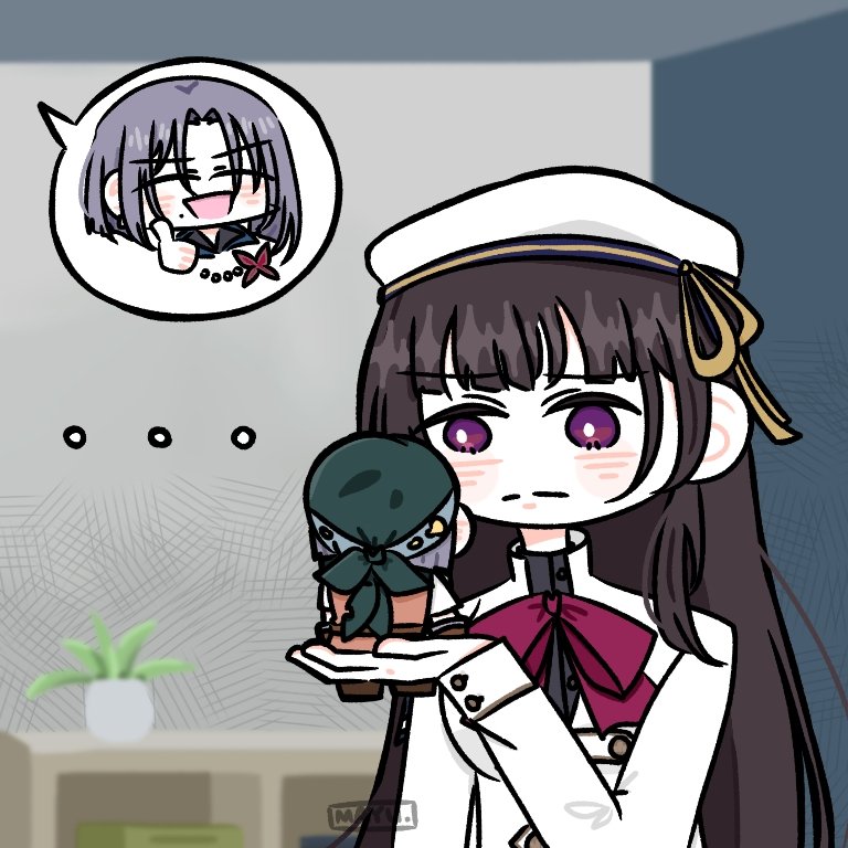 morimoto yuni and kagawa makina (assault lily) drawn by mayu_(yu_e1602)