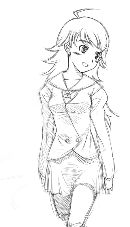 hoshii miki (idolmaster and 1 more) drawn by rison