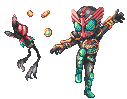 kamen rider ooo and ankh (kamen rider and 1 more) drawn by pos_(shiratama-ya)