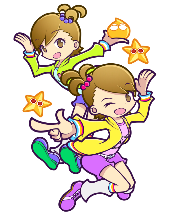 futami mami, futami ami, and puyo (idolmaster and 2 more) drawn by dotioa