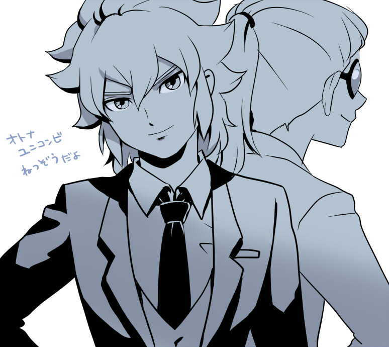mark kruger and dylan keith (inazuma eleven go and 1 more) drawn by mizuhara_aki