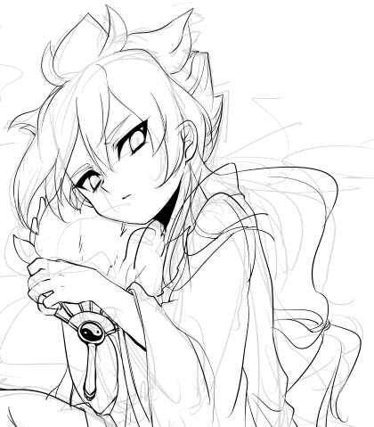 hakuryuu (inazuma eleven and 2 more) drawn by tobi_(one)