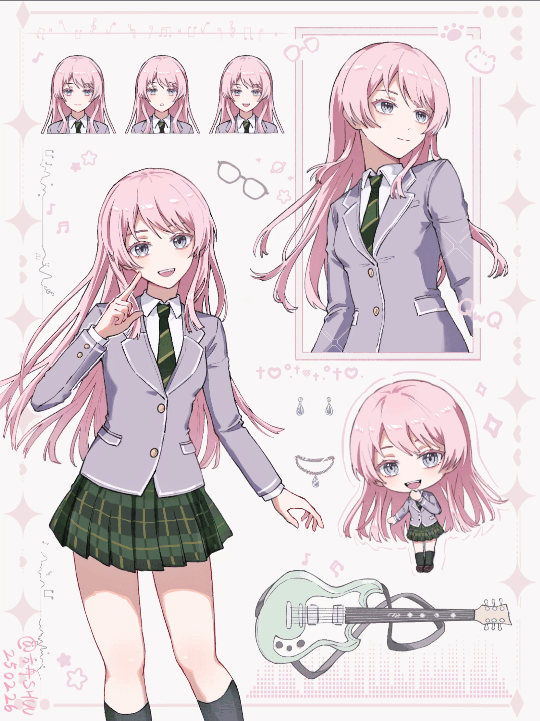 chihaya anon (bang dream! and 1 more) drawn by hskwshuu