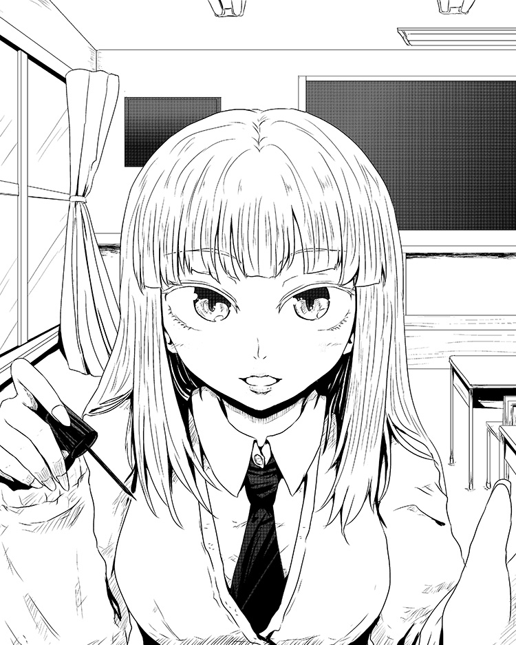 katou asuka (watashi ga motenai no wa dou kangaetemo omaera ga warui!) drawn by yokochou